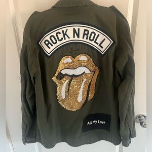 PCH Designer Inspired Vintage Military Jacket
